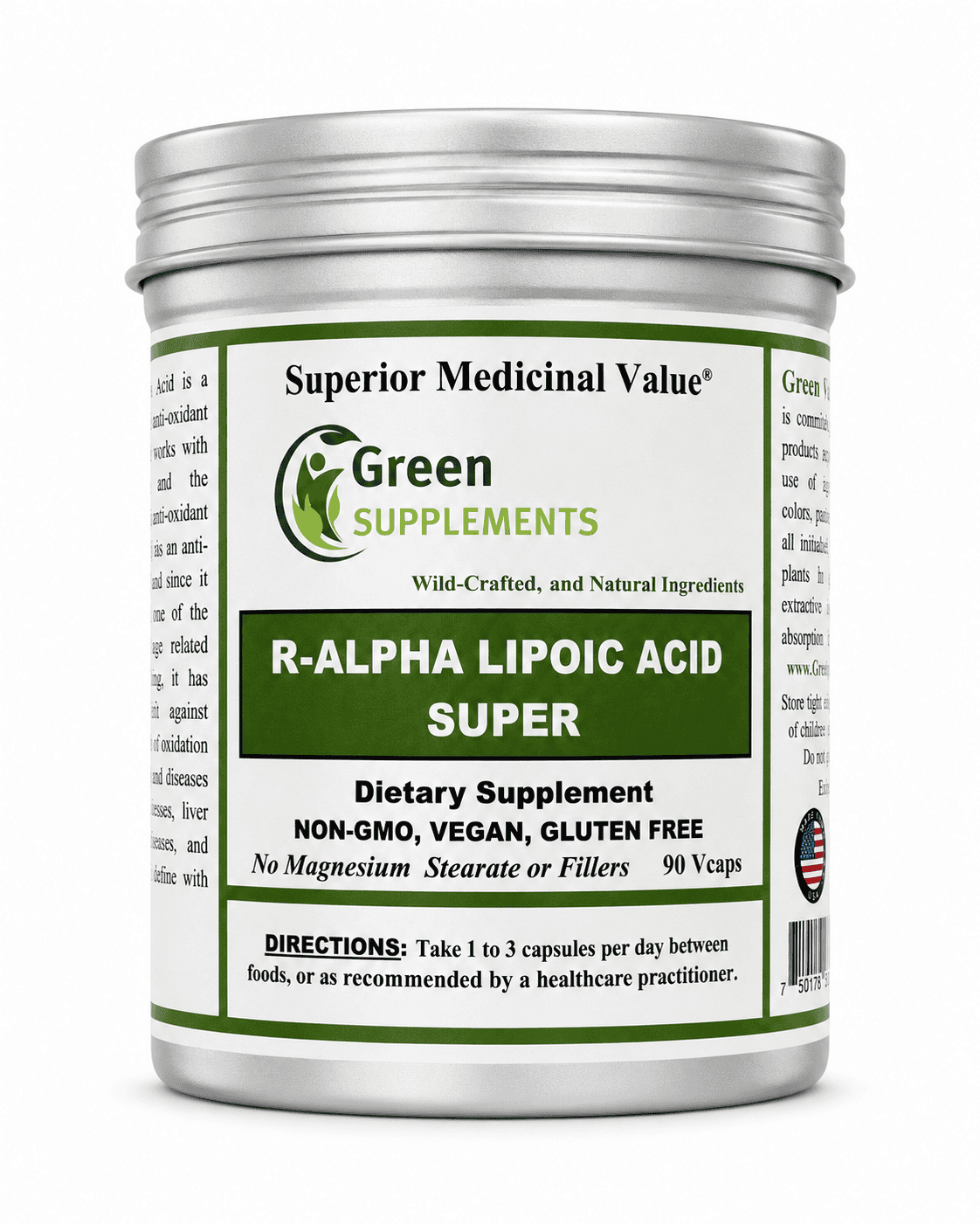 R-Alpha Lipoic Acid, Super, ALA